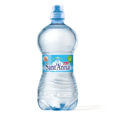 Sant'Anna Naturale Sport- Still Mineral Water- 6 Pk- 750ML - Made in Italy